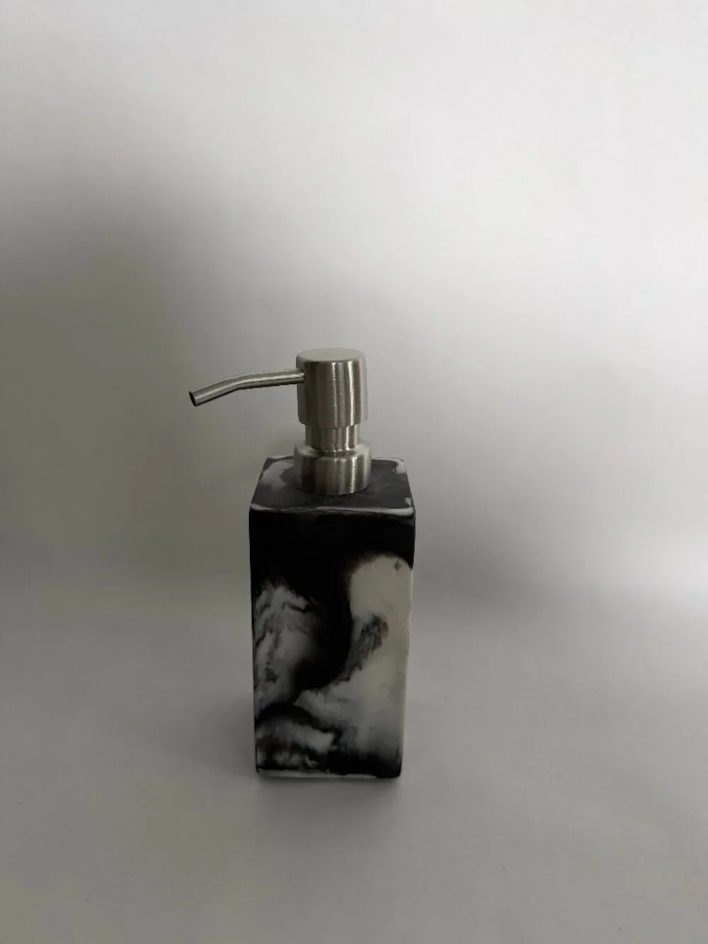 Pigeon and Poodle - Bahia Black Swirl - Designer Soap Dispenser